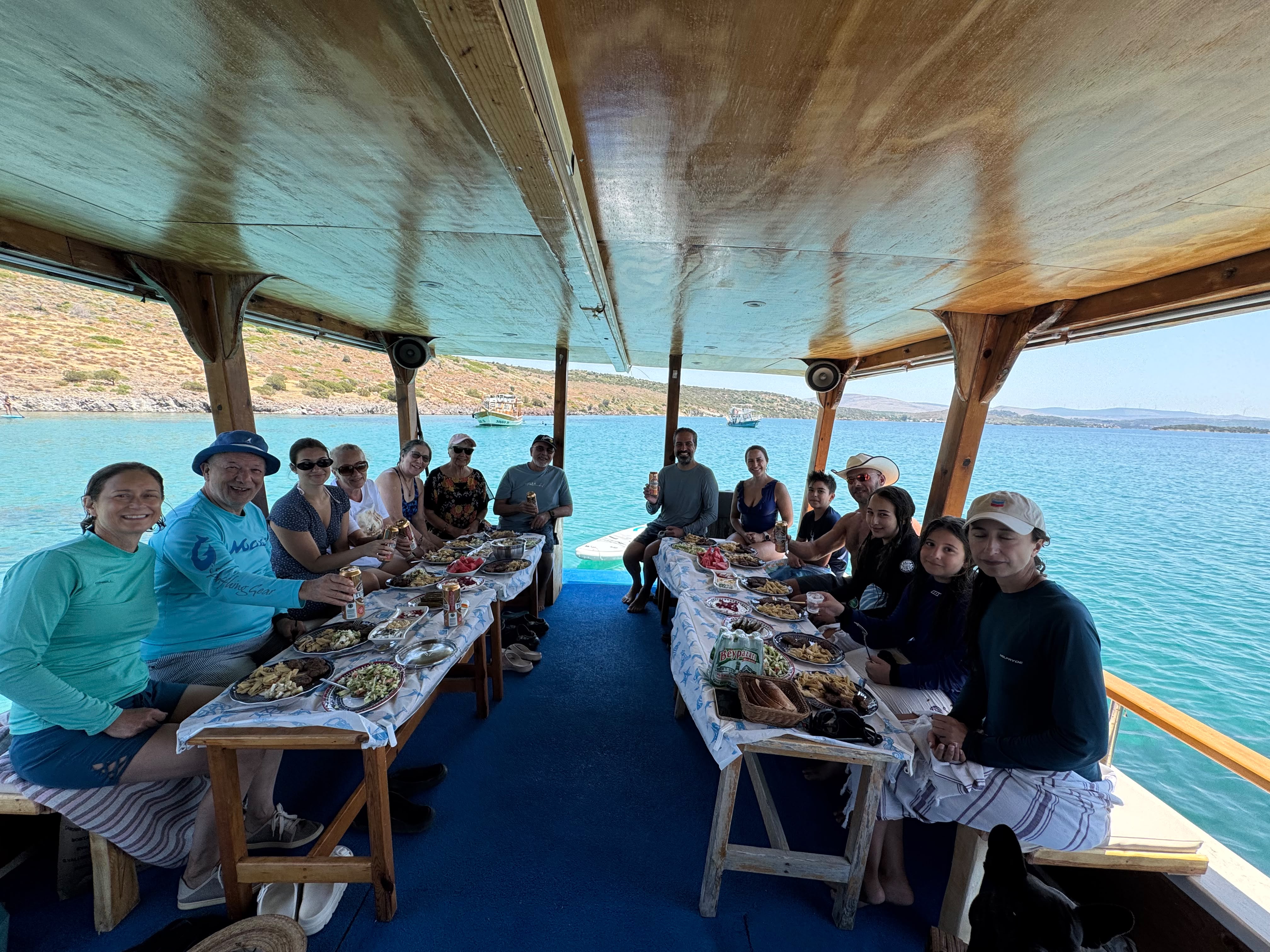 Balık Molasında Sıcak Yemek